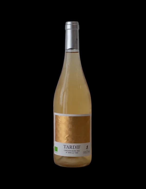 Bouteille de Tardif — DOMAINE EMILE ET ROSE, vin blanc