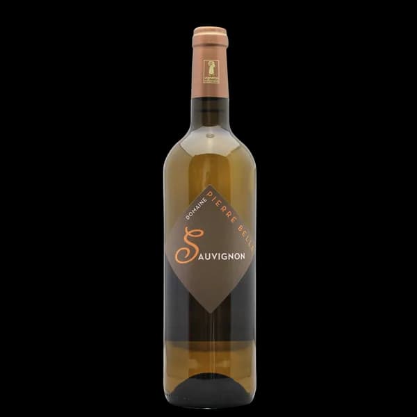 Bouteille de Sauvignon — DOMAINE PIERRE BELLE, vin blanc