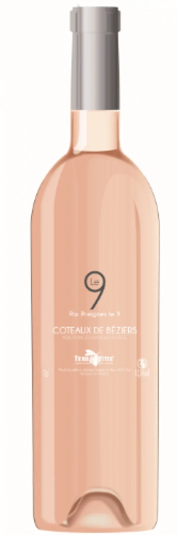 Bouteille de Le 9 (Rosé 9) — DOMAINE PREIGNES LE NEUF, vin rosé