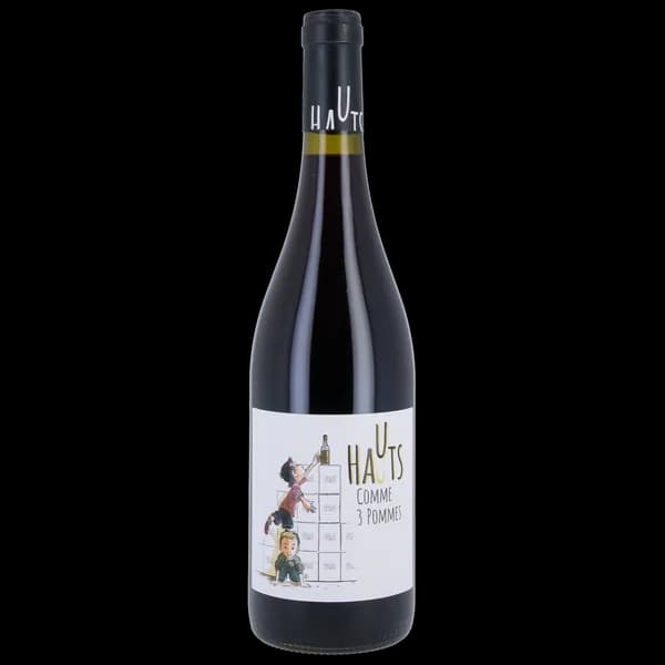 Bouteille de Hauts comme 3 Pommes Rouge — DOMAINE PREIGNES LE VIEUX, vin rouge