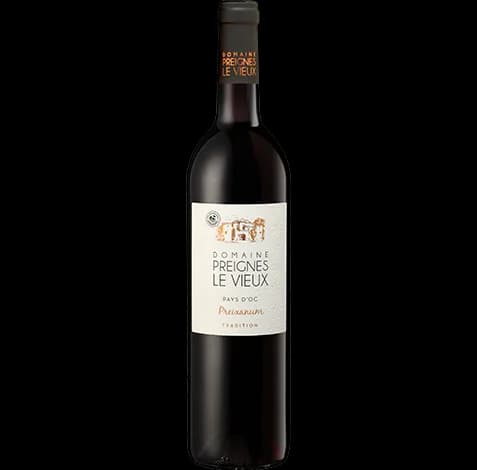 Bouteille de Preignes Tradition Preixanum — DOMAINE PREIGNES LE VIEUX, vin rouge