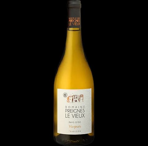 Bouteille de Preignes Tradition Viognier — DOMAINE PREIGNES LE VIEUX, vin blanc