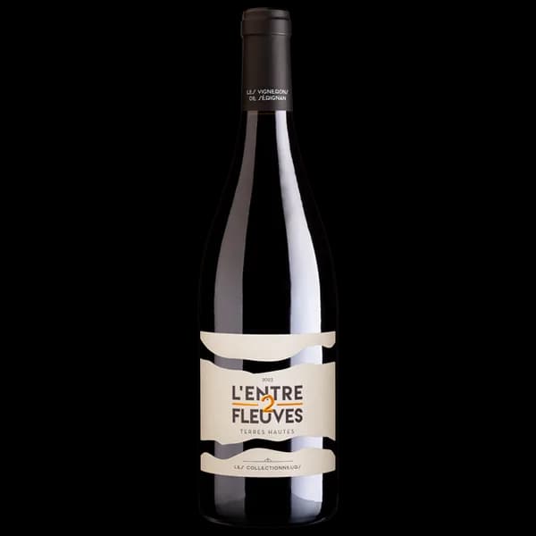 Bouteille de L'Entre 2 Fleuves Terres Hautes — LES VIGNERONS DE SERIGNAN, vin rouge