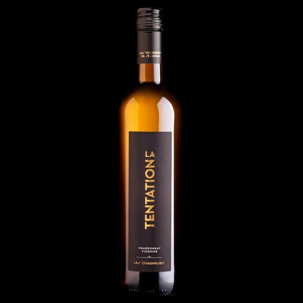 Bouteille de La Tentation Blanche — LES VIGNERONS DE SERIGNAN, vin blanc