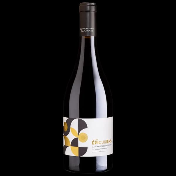 Bouteille de Les Épicuriens — LES VIGNERONS DE SERIGNAN, vin blanc/rouge