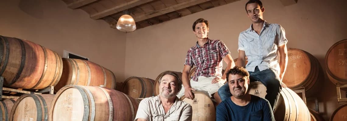 DOMAINE PIERRE BELLE — paysage du domaine
