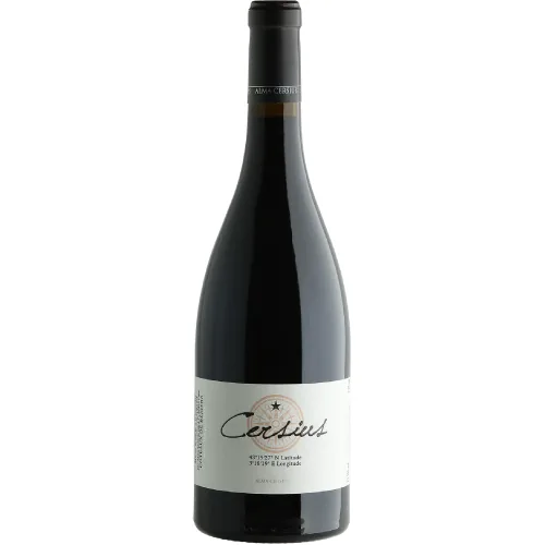 Bouteille de Cersius — ALMA CERSIUS, vin blanc/rouge