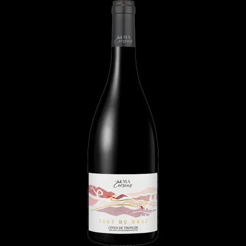 Bouteille de Saut du Drac — ALMA CERSIUS, vin blanc/rosé/rouge