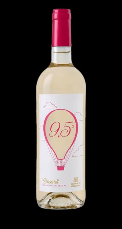 Bouteille de 9,5 Cinsault — DOMAINE DE MEDEILHAN, vin rosé