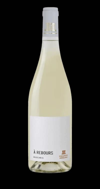 Bouteille de À Rebours – Muscaris — DOMAINE DE MEDEILHAN, vin blanc