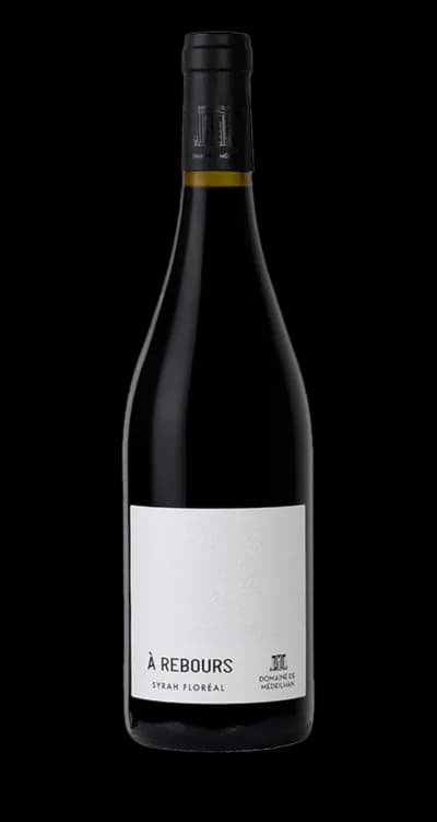 Bouteille de À Rebours – Syrah Floréal — DOMAINE DE MEDEILHAN, vin rouge