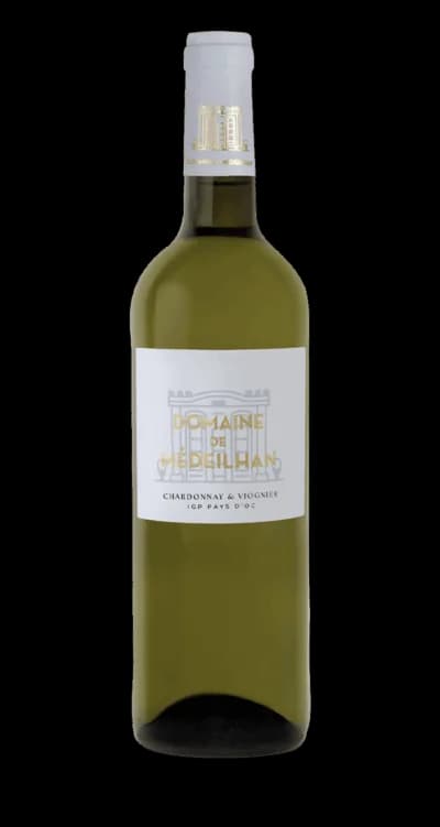 Bouteille de Bi-cépage Le Blanc — DOMAINE DE MEDEILHAN, vin blanc