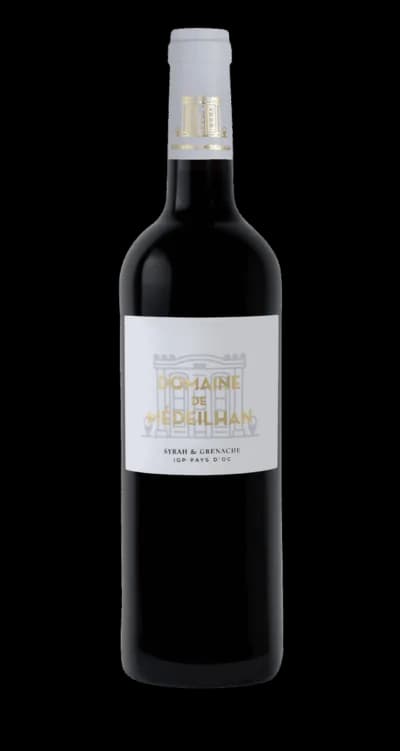 Bouteille de Bi-cépage Le Rouge — DOMAINE DE MEDEILHAN, vin rouge