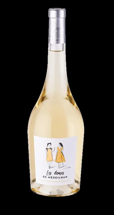 Bouteille de Les Dames de Médeilhan Sauvignon Blanc — DOMAINE DE MEDEILHAN, vin blanc