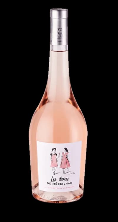 Bouteille de Les Dames de Médeilhan Syrah — DOMAINE DE MEDEILHAN, vin rosé