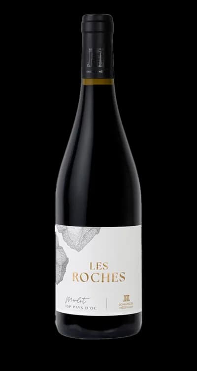 Bouteille de Les Roches — DOMAINE DE MEDEILHAN, vin rouge