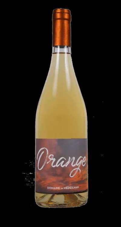 Bouteille de Orange — DOMAINE DE MEDEILHAN, vin orange