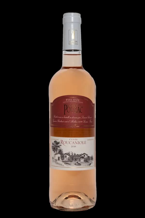 Bouteille de Roucaniole Rosé — DOMAINE DE POUZAC, vin rosé